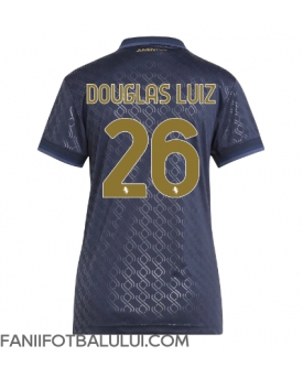 Juventus Douglas Luiz #26 Tricou Fotbal Replică 2024-25 Femei Treilea